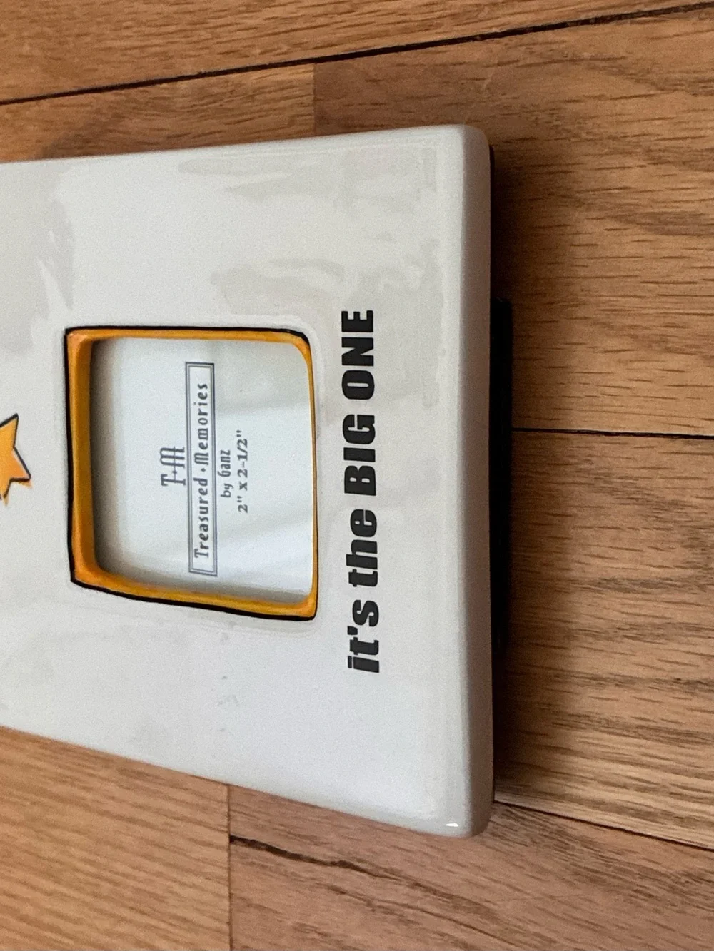 Photo Picture Frame “It’s The Big One!”  TM Treasured  Memories by Ganz
